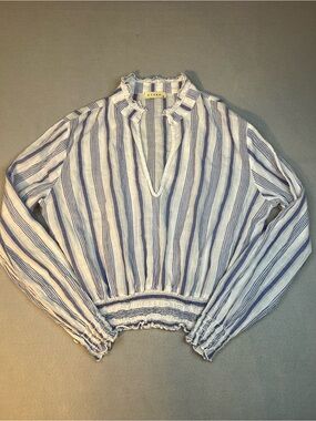 Stark X 100% cotton striped blouse Medium